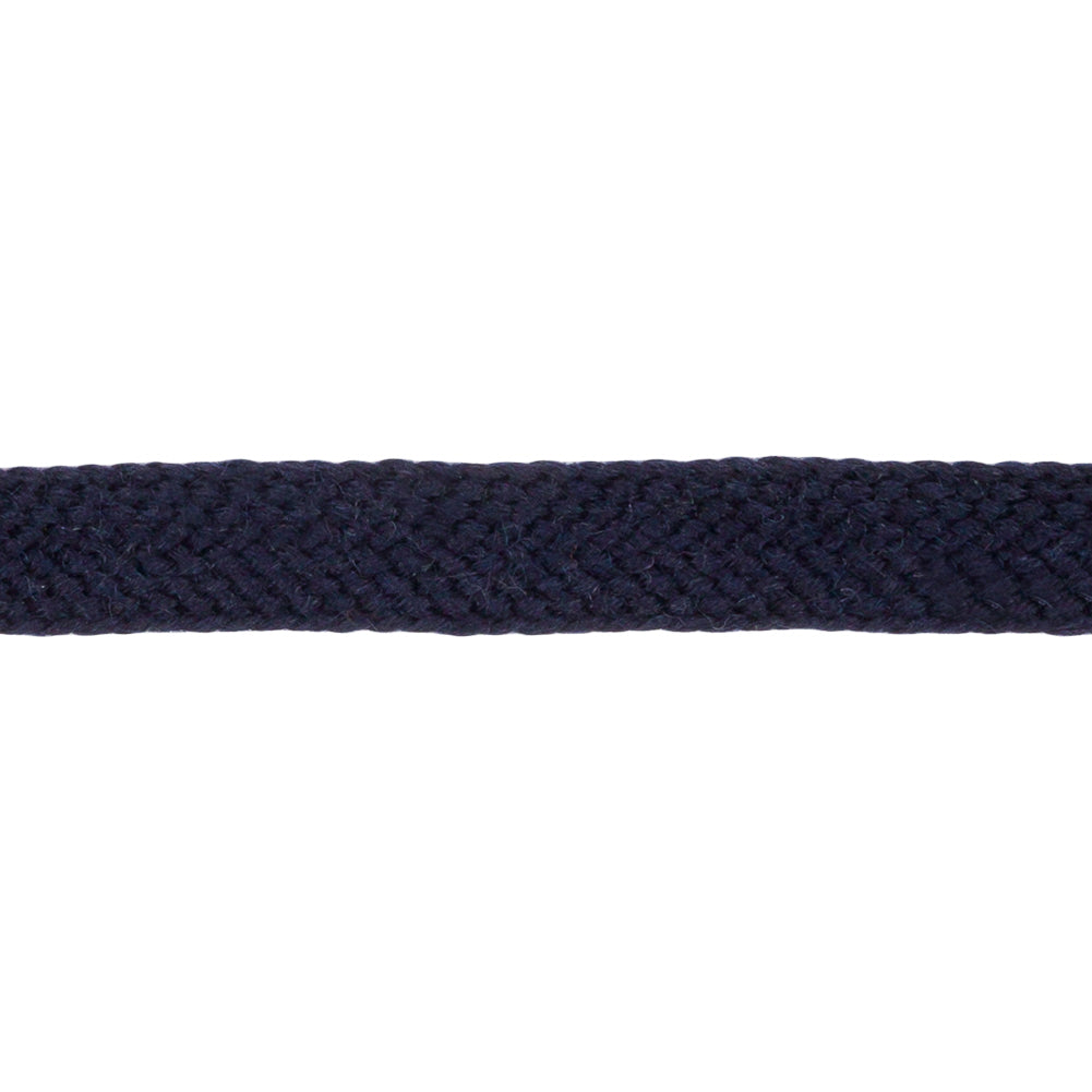 Midnight Wool Twill Tape - 0.5"