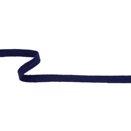 Navy Wool Twill Tape - 0.5"