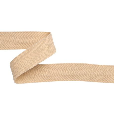 Beige Wool Braided Tape - 1"