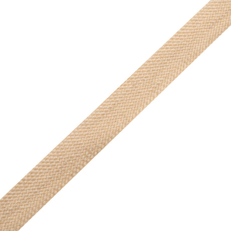 Beige Wool Braided Tape - 0.75"