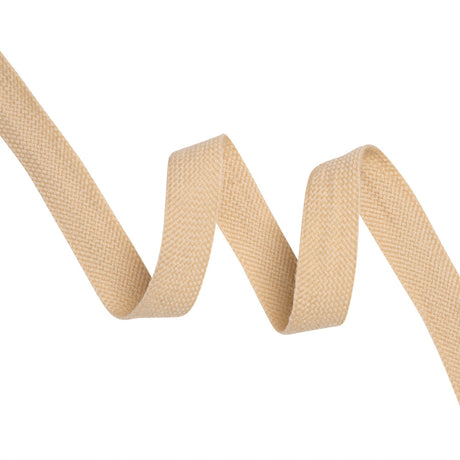 Beige Wool Braided Tape - 0.75"