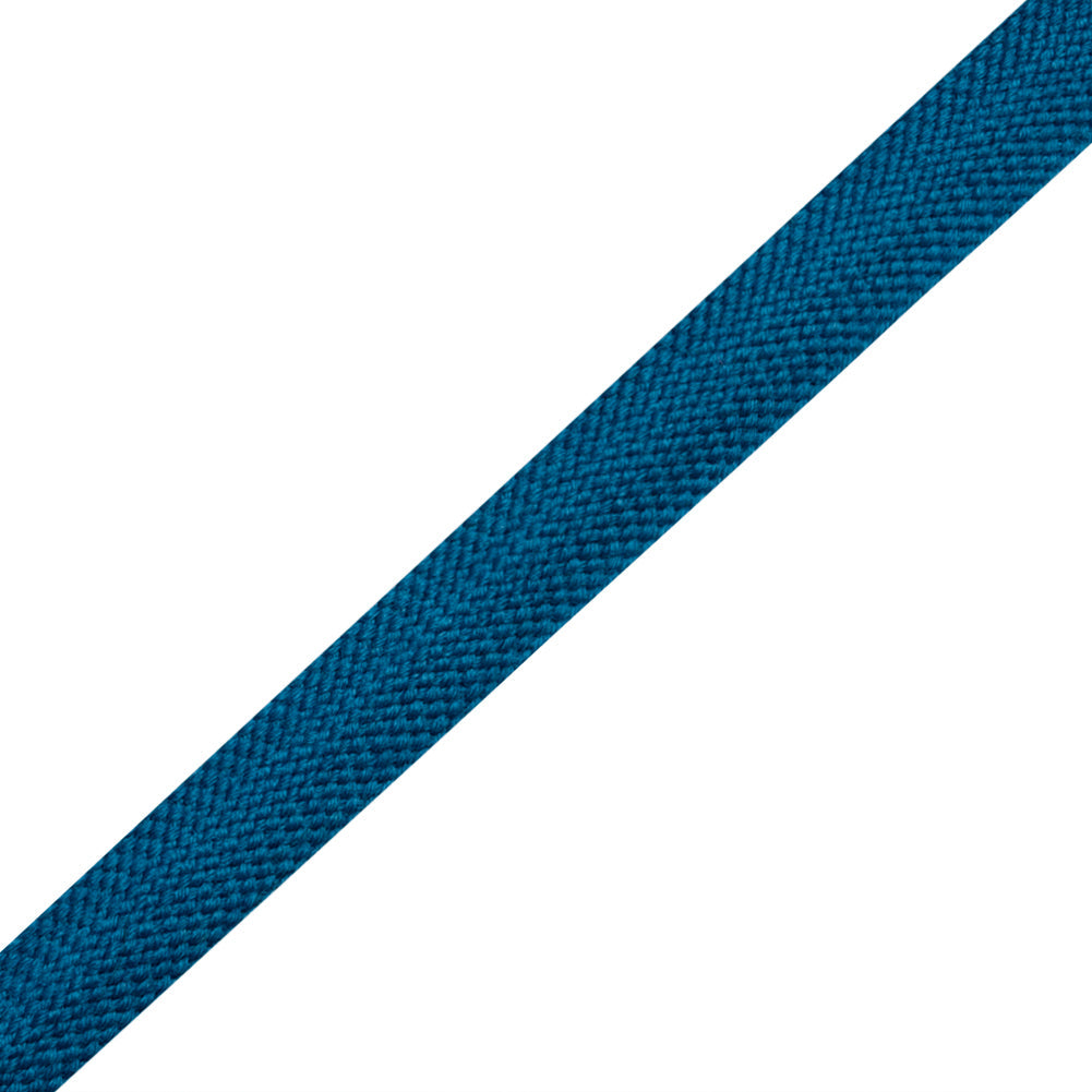 Teal Wool Braided Tape - 0.75"