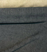 Mitchelle Charcoal Soft Chenille Upholstery Fabric - Charcoal Heather Effect, 54" Width (1 Yard)