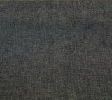 Mitchelle Charcoal Soft Chenille Upholstery Fabric - Charcoal Heather Effect, 54" Width (1 Yard)