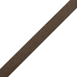 Mocha Wool Braided Tape - 0.75"