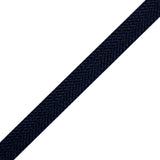 Navy Wool Braided Tape - 0.5"