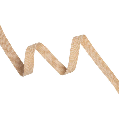 Beige Wool Braided Tape - 0.5"