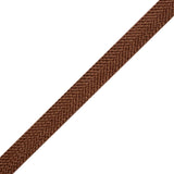 Brown Wool Braided Tape - 0.5"