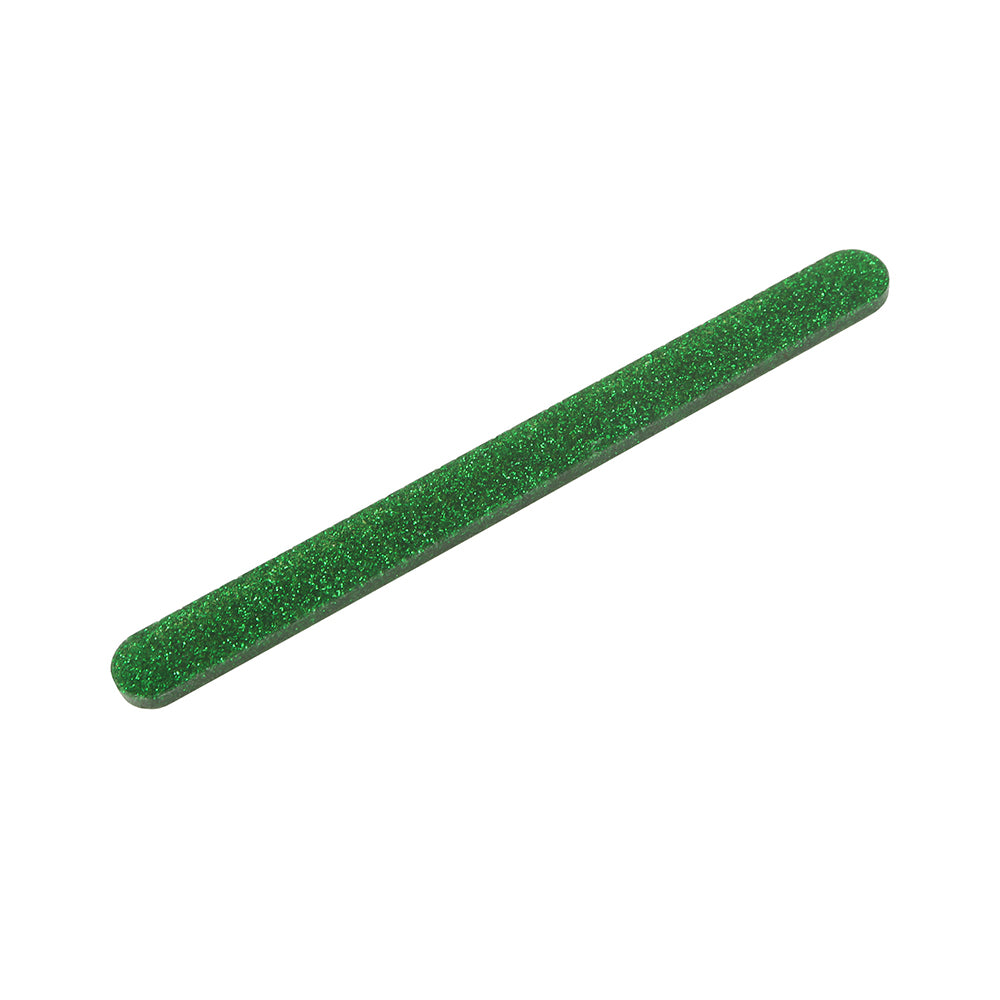 O'Creme Cakesicle Popsicle Green Glitter Acrylic Sticks, 4.5" - Pack of 50