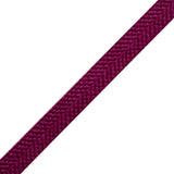 Berry Wool Braided Tape - 0.5"