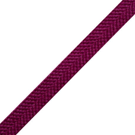 Berry Wool Braided Tape - 0.5"