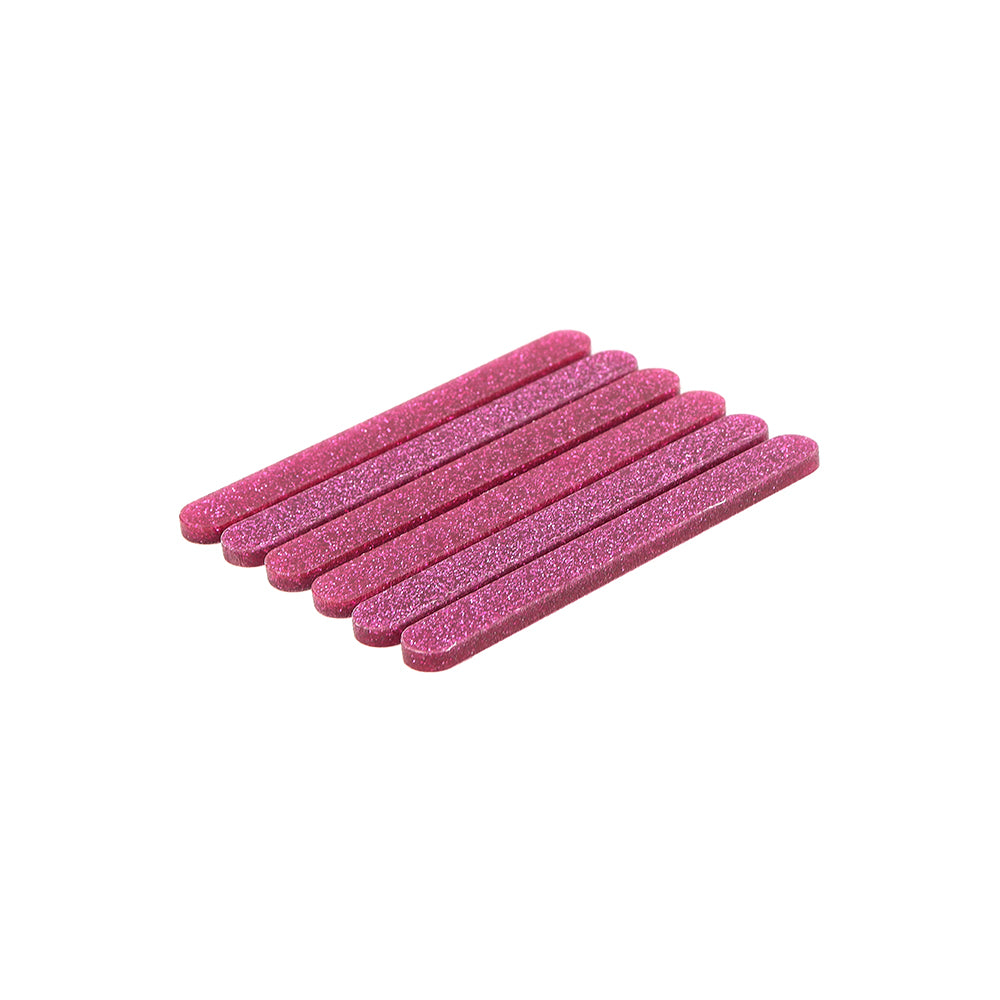 O'Creme Cakesicle Popsicle Pink Glitter Acrylic Sticks, 3" - Pack of 50