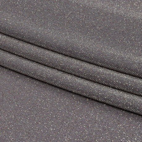 Nylon Knit with All-Over Glitter - Lilac and Silver - Sun Streams Collection