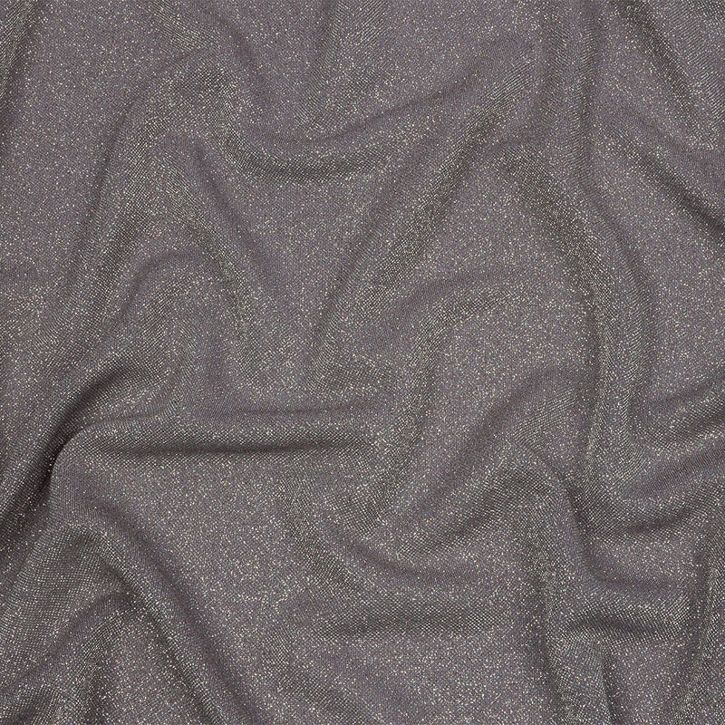 Nylon Knit with All-Over Glitter - Lilac and Silver - Sun Streams Collection