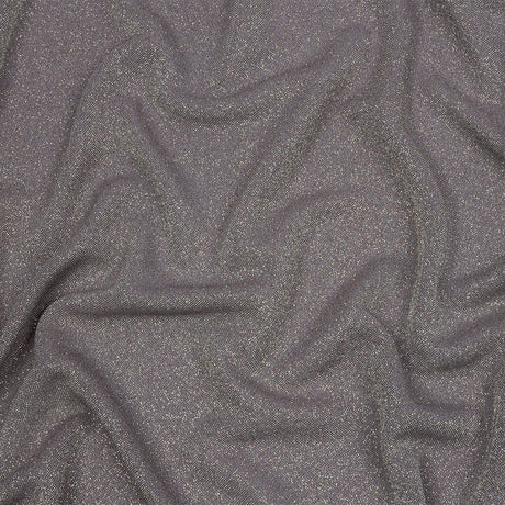 Nylon Knit with All-Over Glitter - Lilac and Silver - Sun Streams Collection