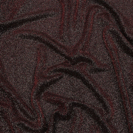 Nylon Knit with All-Over Glitter - Red - Sun Streams Collection