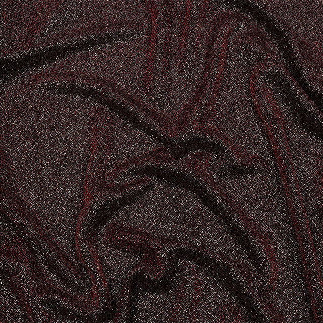 Nylon Knit with All-Over Glitter - Red - Sun Streams Collection