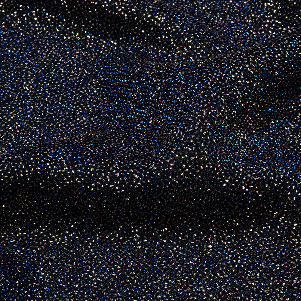 Nylon Knit with All-Over Glitter - Electric Blue - Sun Streams Collection