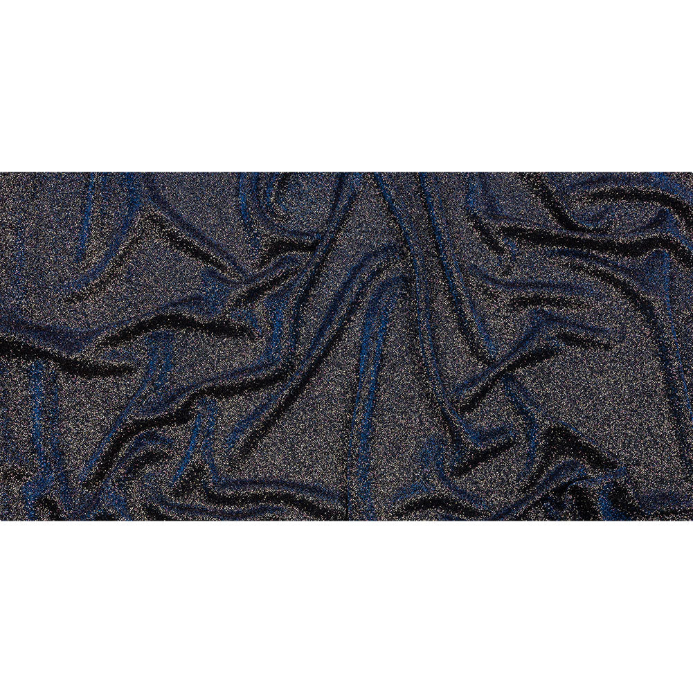 Nylon Knit with All-Over Glitter - Electric Blue - Sun Streams Collection