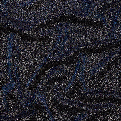 Nylon Knit with All-Over Glitter - Electric Blue - Sun Streams Collection