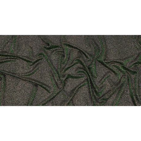 Nylon Knit with All-Over Glitter - Green - Sun Streams Collection