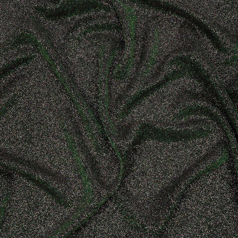 Nylon Knit with All-Over Glitter - Green - Sun Streams Collection