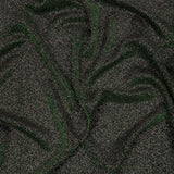 Nylon Knit with All-Over Glitter - Green - Sun Streams Collection