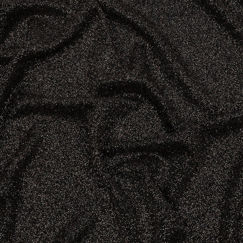 Nylon Knit with All-Over Glitter - Black - Sun Streams Collection