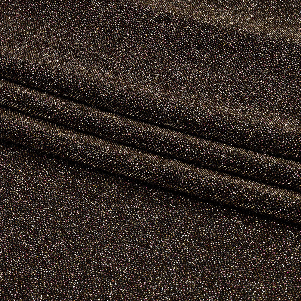 Nylon Knit with All-Over Glitter - Gold - Sun Streams Collection
