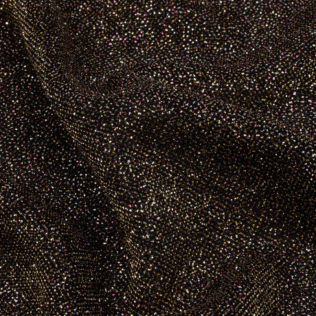 Nylon Knit with All-Over Glitter - Gold - Sun Streams Collection