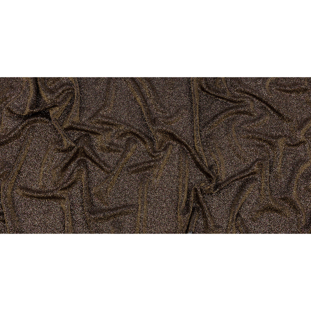 Nylon Knit with All-Over Glitter - Gold - Sun Streams Collection