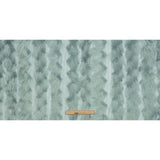 Dusty Green Zig Zag Fringe Mesh