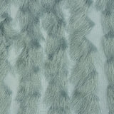 Dusty Green Zig Zag Fringe Mesh