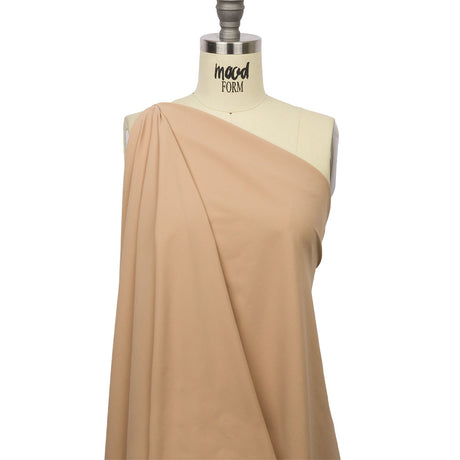 Beige Stretch Nylon Knit