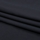 Black Stretch Rayon Interlock Knit