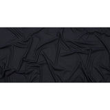Black Stretch Rayon Interlock Knit