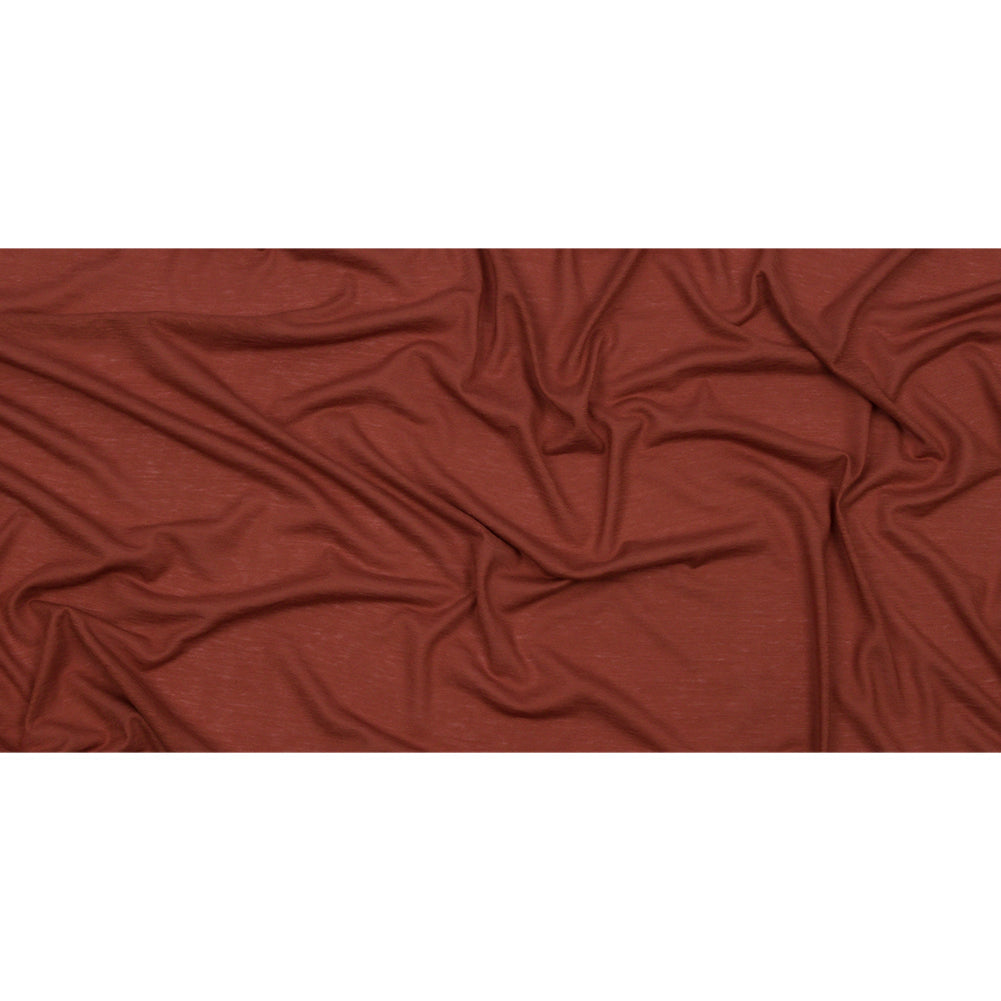 Terracotta Lightweight Cotton Jersey