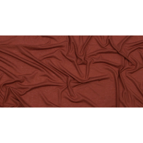 Terracotta Lightweight Cotton Jersey