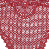 Currant Stretch Lace Panty Trim Panel - 10.25" x 14.25"