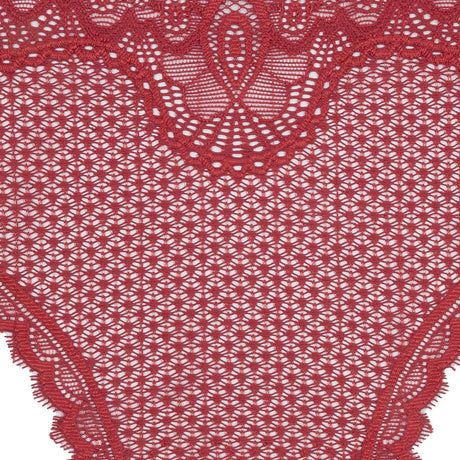 Currant Stretch Lace Panty Trim Panel - 10.25" x 14.25"