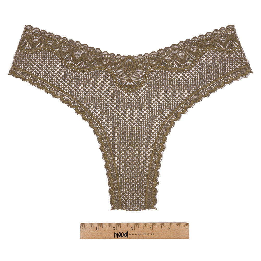 Moss Stretch Lace Panty Trim Panel - 10.25" x 14.25"