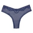 Navy Stretch Lace Panty Trim Panel - 10.25" x 14.25"