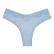 Sky Blue Stretch Lace Panty Trim Panel - 10.25" x 14.25"