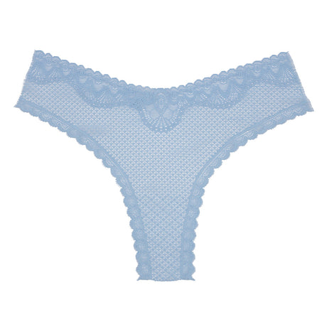 Sky Blue Stretch Lace Panty Trim Panel - 10.25" x 14.25"