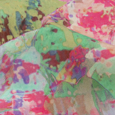 Mood Exclusive Pink Botanical Trip Cotton Poplin