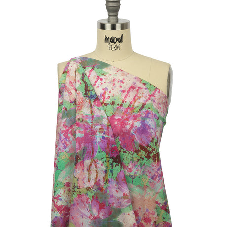 Mood Exclusive Pink Botanical Trip Cotton Poplin