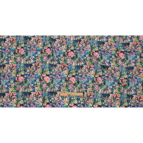 Mood Exclusive Blooming the Grid Cotton Poplin