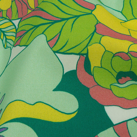 Mood Exclusive Florescent Inflorescence Stretch Cotton Twill