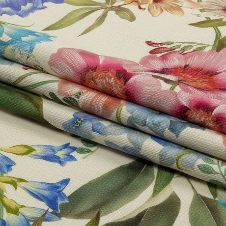 Mood Exclusive Cream Florist's Cuttings Stretch Cotton Woven