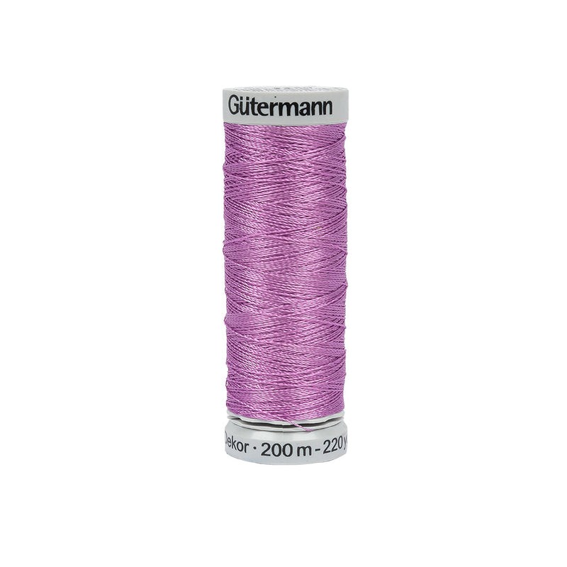 Gutermann Machine Embroidery Thread 200m - 5240 Purple Iris